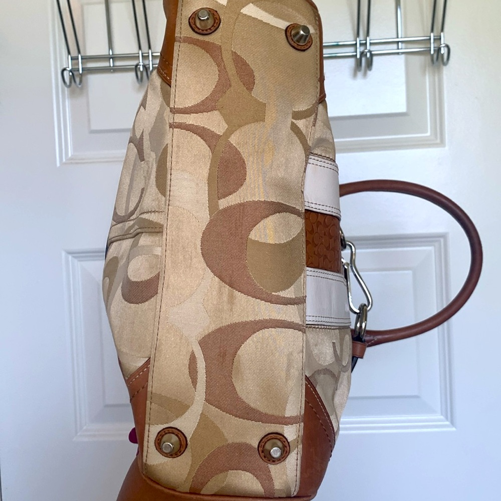Coach Hampton Optic Signature Carryall - Gem